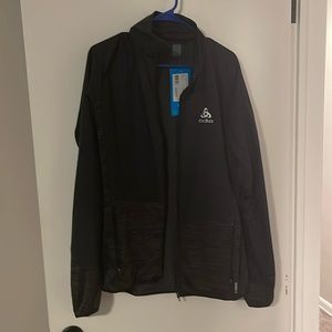 Odlo jacket, run easy warm hybrid, Large black